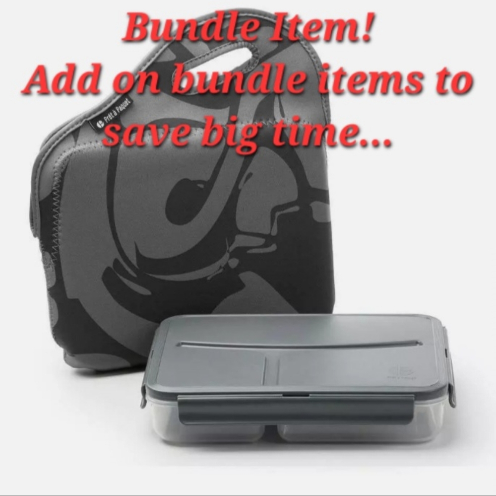 Pret a Paquet insulated lunch box Grey